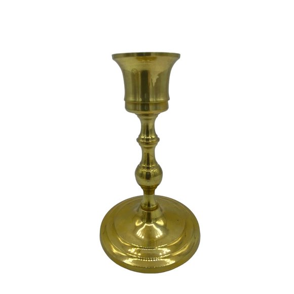 2 vintage Brass candlestick holder Taper and Wall Sconce - Picture 2 of 12